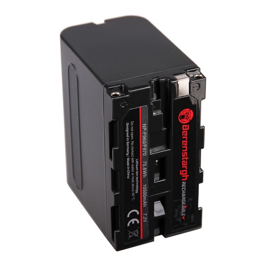 Acumulator Berenstargh NP-F970, 10500 mAh, pentru Sony CCD CCDSC5 CCD-SC5 CCDSC65 CCD-SC65 CCDTR1 CCD-TR1