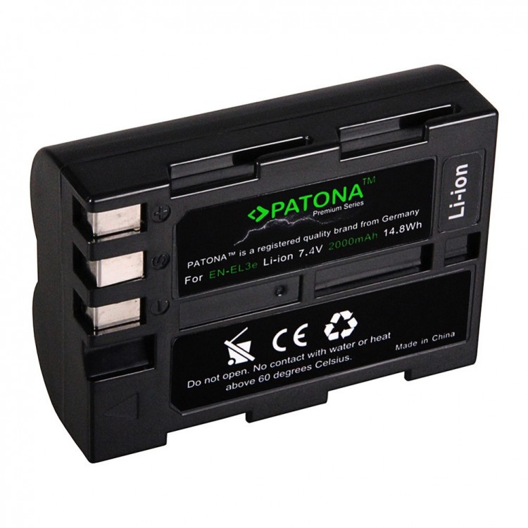 PATONA Premium | Acumulator tip Nikon EN-EL3e