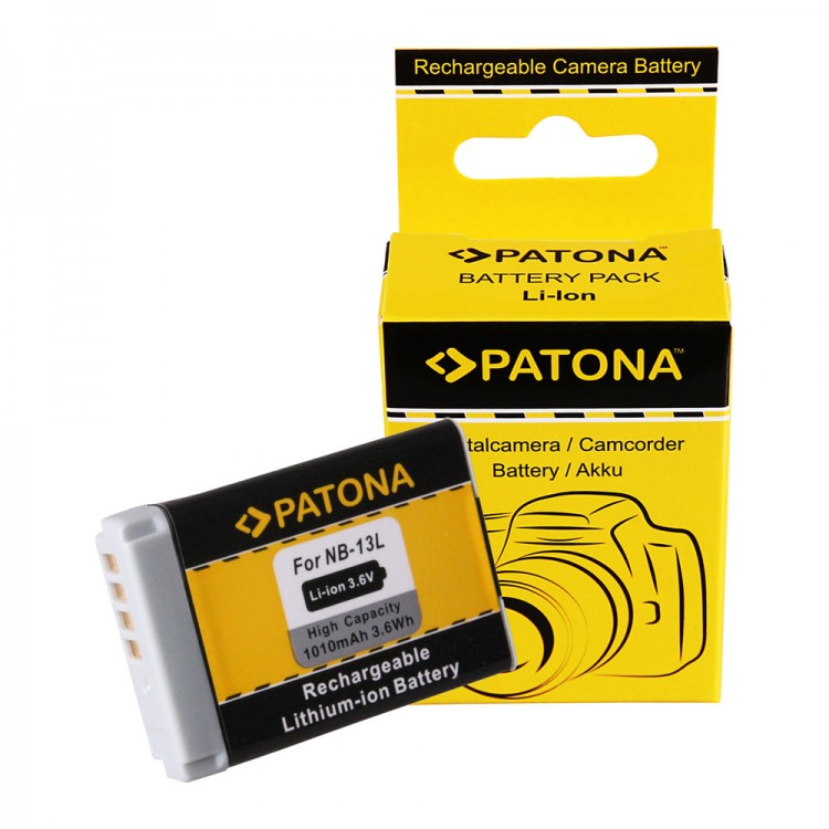 Acumulator Compatibil Patona NB-13L,1010 mAh, pentru Canon
