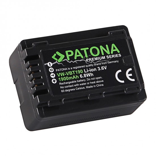 Acumulator PATONA Premium tip Panasonic VW-VBT190 VW-VBT380