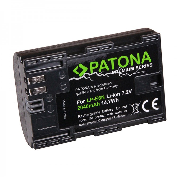 PATONA Premium | Acumulator tip Canon LP-E6N 2040mAh