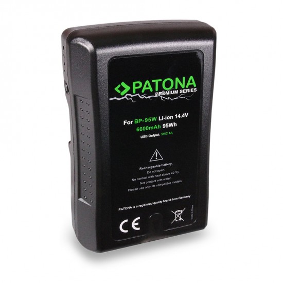 Acumulator Patona Premium tip Sony BP-95W 6600mAh V-Mount