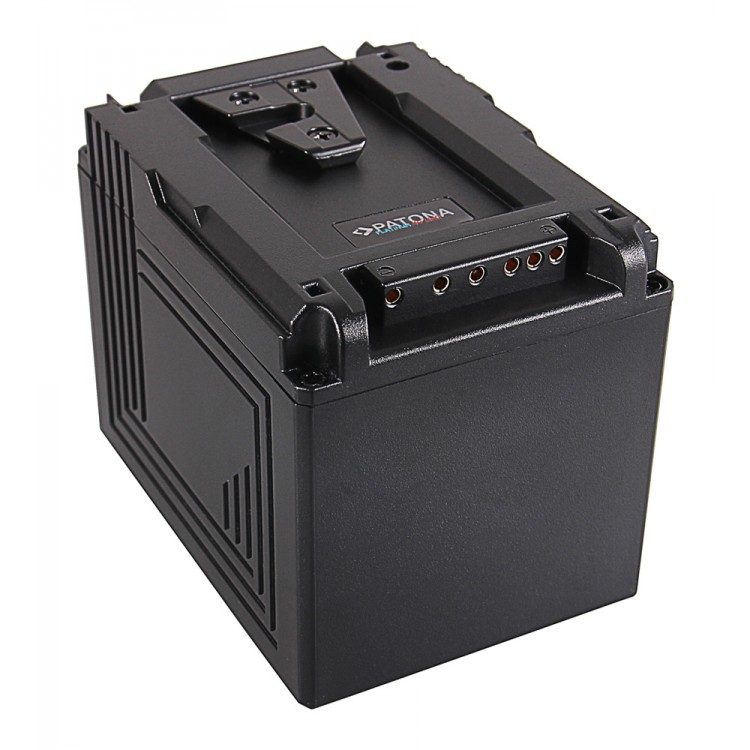 Acumulator Patona Platinum NANO V190 V-Mount 189Wh pentru Sony DSR 600P 650P 652P HDW 800P PDW 850 BP-150w RED ARRI