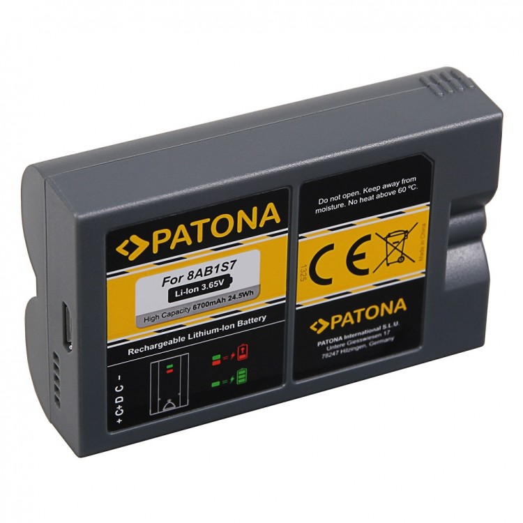 Acumulator PATONA tip Ring 8AB1S7 Video Doorbell 2 Spotlight Cam Solar