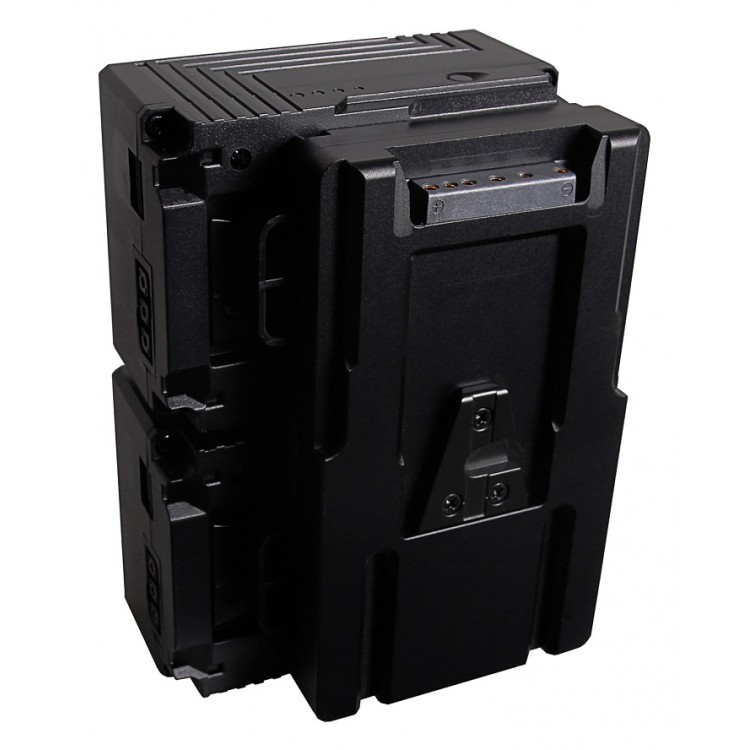 Adaptor PATONA Premium Hot Swap V-Mount pentru 2x baterii PATONA NANO V-Mount, incarcare D-Tap