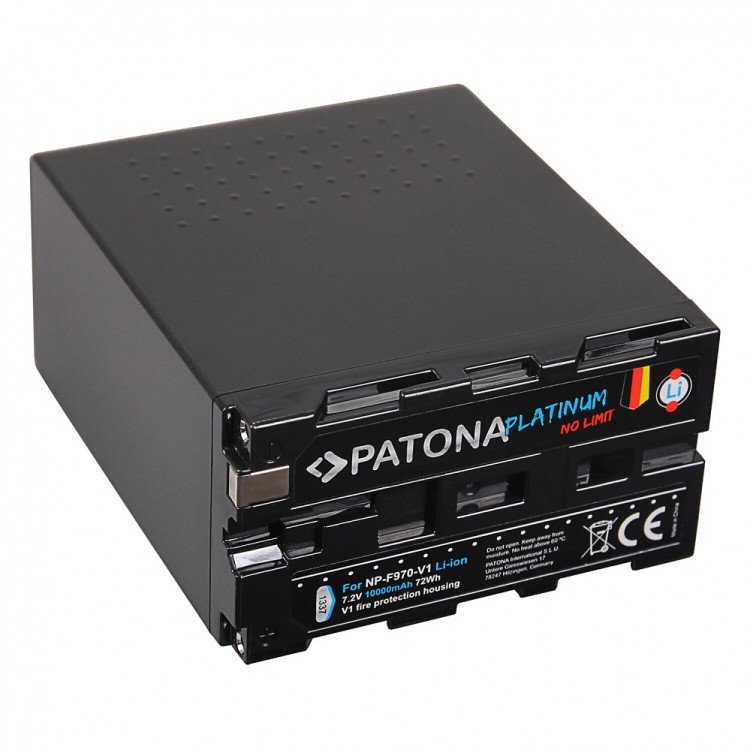 Acumulator PATONA Platinum tip Sony NP-F970 NP-F970-V1 celule Tesla