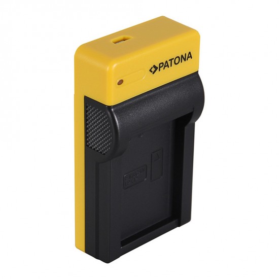 Incarcator slim micro-USB PATONA pentru acumulator Canon LP-E12