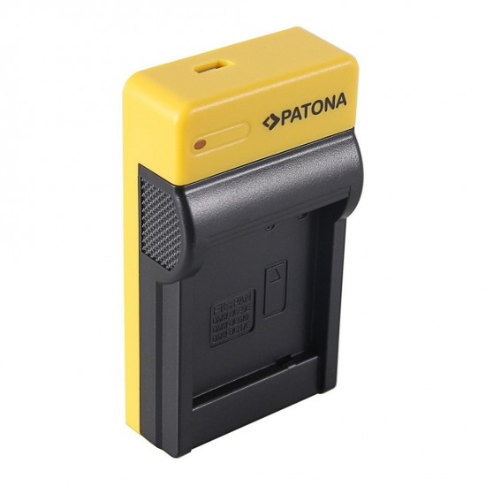 Incarcator slim micro-USB PATONA pentru acumulator Panasonic DMW-BLG10