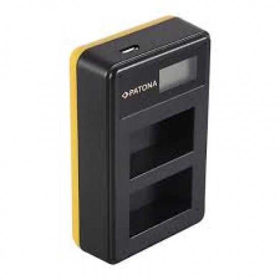 Incarcator PATONA DUAL USB LCD pentru acumulator Sony NP-FW50