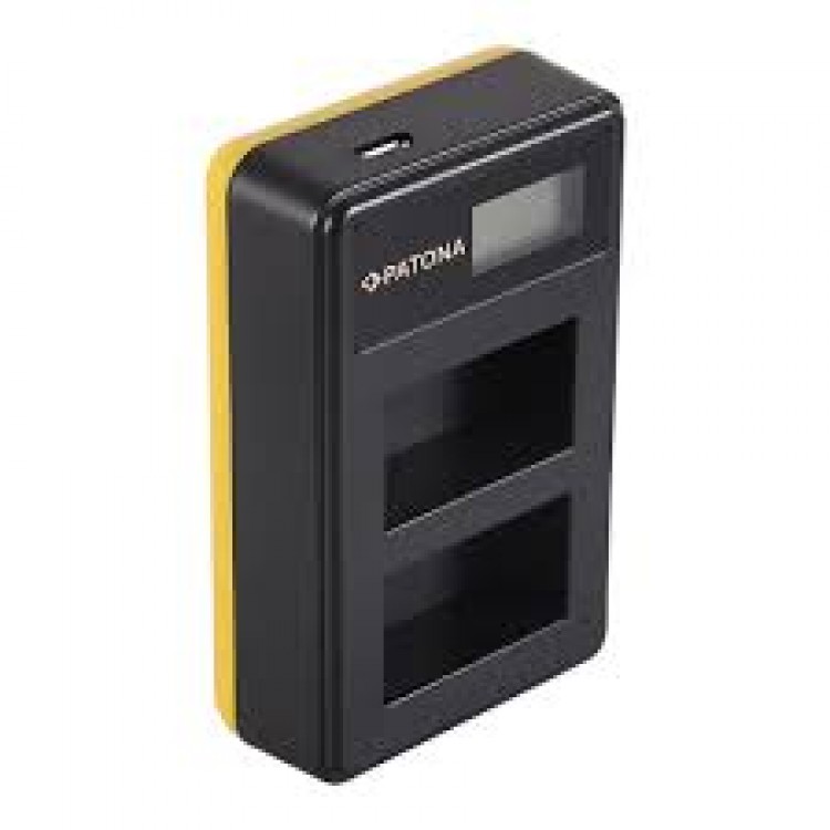 Incarcator PATONA DUAL USB LCD pentru acumulator Sony NP-FW50