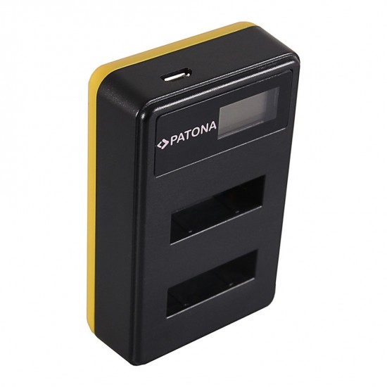 Incarcator PATONA DUAL USB LCD pentru acumulator Sony NP-BX1