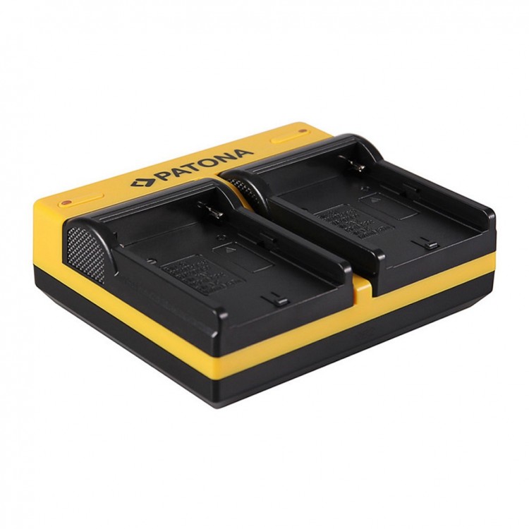 Incarcator PATONA DUAL USB cu placute pentru acumulator Sony NP-FM50 NP-F970