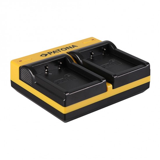 Incarcator PATONA DUAL USB placute pentru acumulator Fuji NP-W126