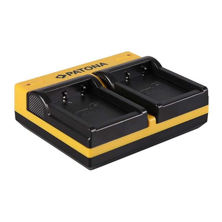 Incarcator PATONA DUAL USB placute pentru acumulator Fuji NP-W126