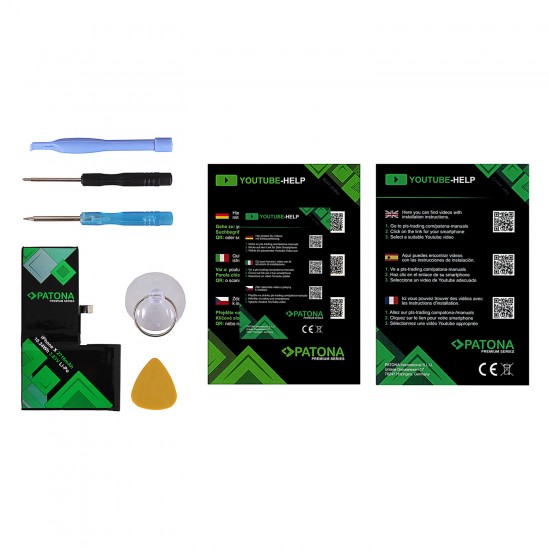 Baterie Patona Premium pentru Apple iPhone X 616-00351, include chit de inlocuire