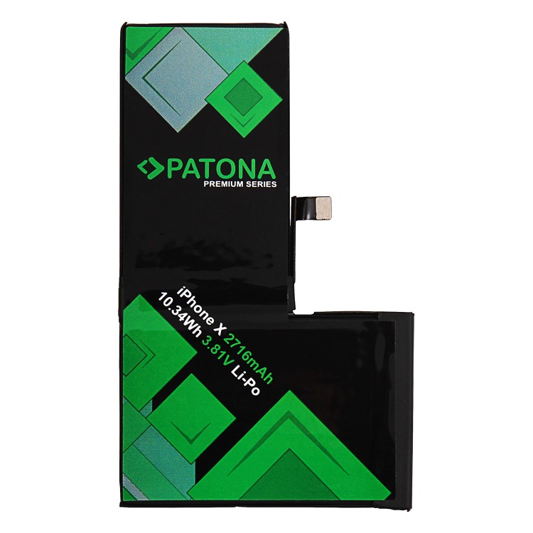 Baterie Patona Premium pentru Apple iPhone X 616-00351, include chit de inlocuire