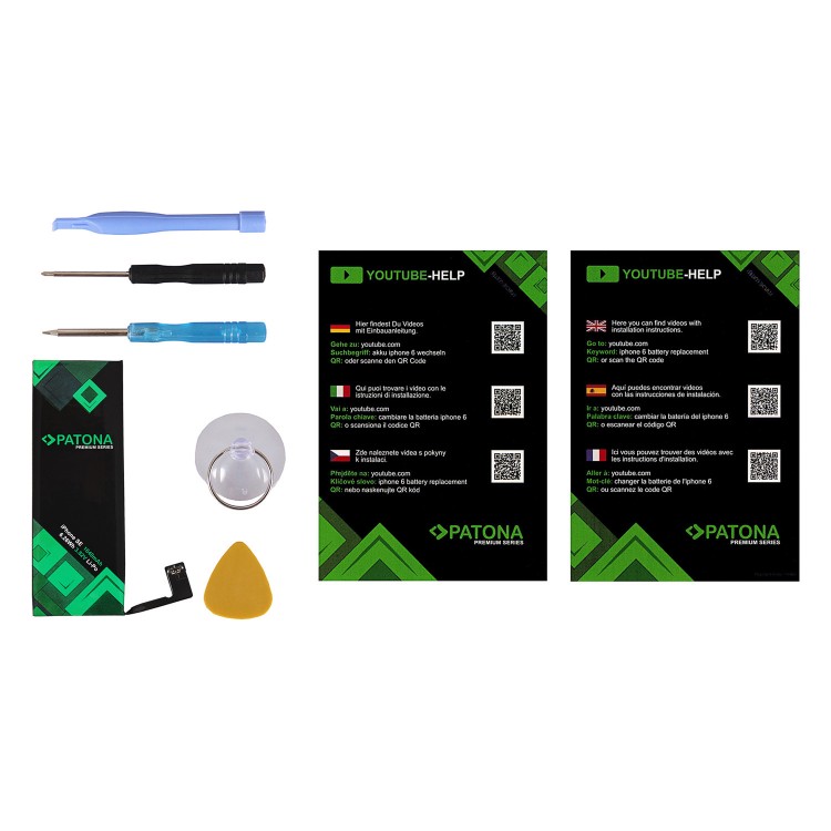 Baterie Patona Premium pentru Apple iPhone SE 616-00107, include chit de inlocuire