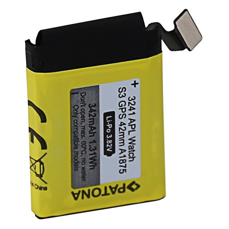 Acumulator Patona pentru Apple Watch Serie 3 GPS 42mm A1875