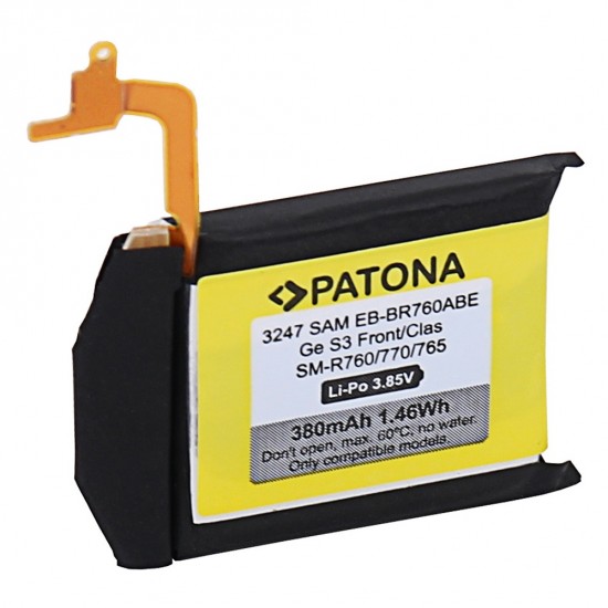 Acumulator pentru Samsung Gear S3 Classic / Gear S3 Frontier / SM-R760 tip EB-BR760ABE