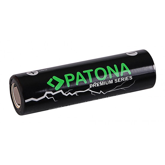 Acumulator Patona Premium 18650, Unprotected, 3350 mAh, celule LG